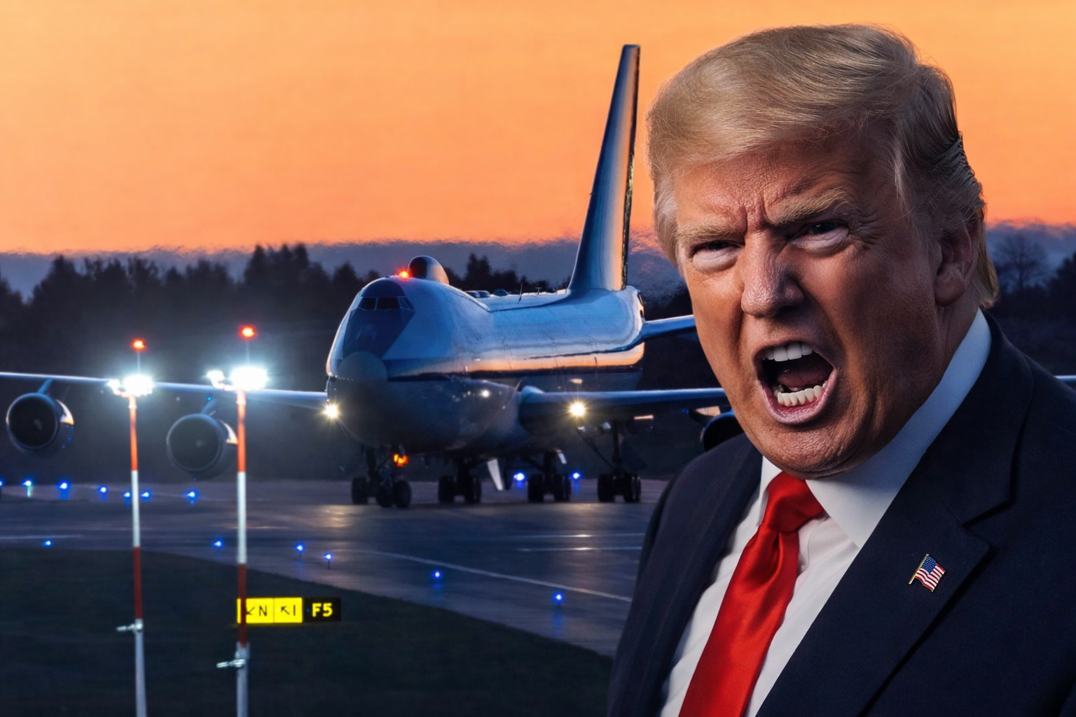 US-Flieger schon in der Luft? Trump bläst Angriff auf den Iran wohl in letzter Minute ab