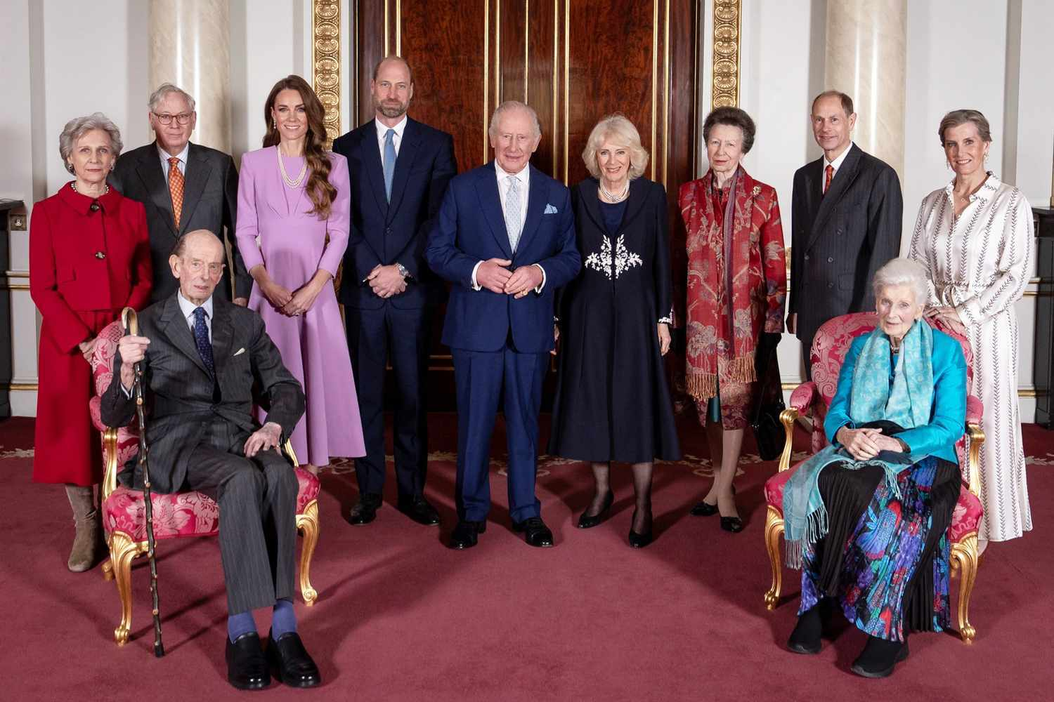 Royal Reveal: Working Family Gather for Rare Portrait at Queen’s 100th