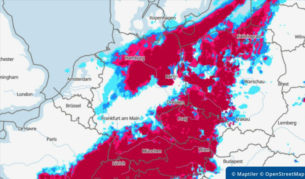Alarmstufe Rot! Wetterdienst warnt vor Tornados und schweren Gewittern!